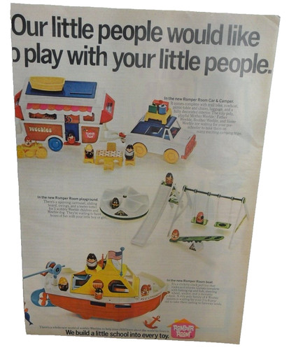 1972 hasbro romper room - hasbro,