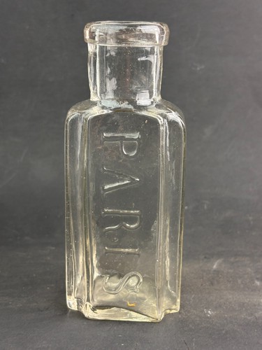 61615 old antique glass bottle - old,