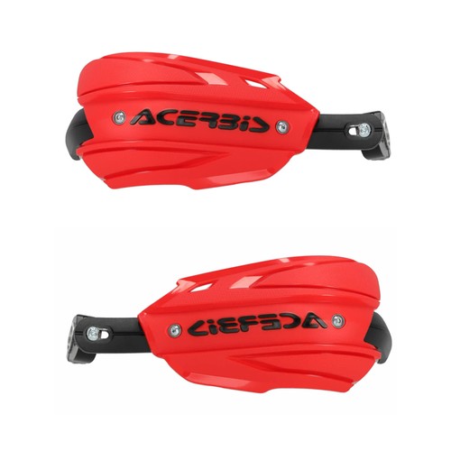 Closed handguards red black - closed, red/black
