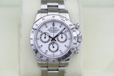 Rolex 116520 white daytona - rolex,