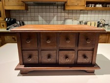 Vintage Wooden Apothecary