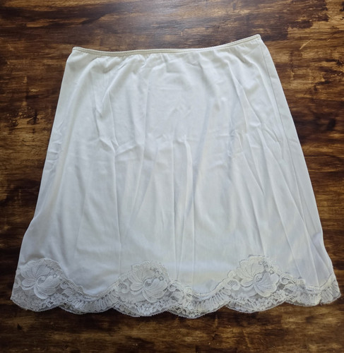 Sears women white half slip - women's,