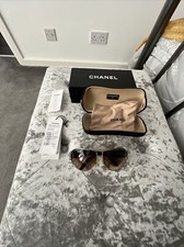 Chanel Ladies Pilot Style Sunglasses - Brown