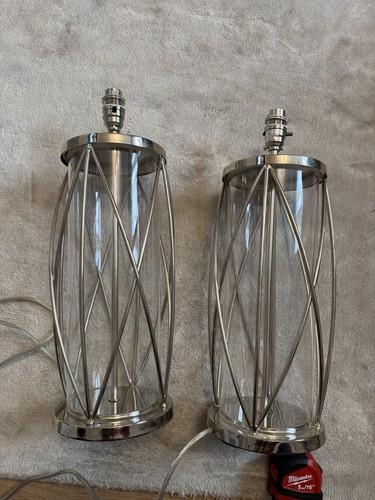 Laura ashley glass and chrome - ashley,