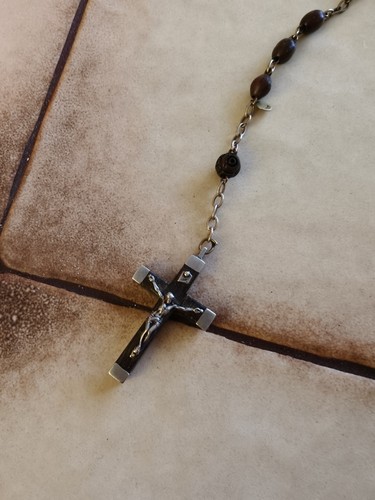 Old vintage rosary beads - vintage,