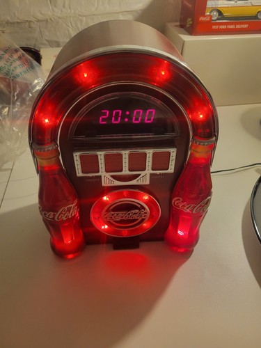 Coca cola jukebox radio - am/fm,