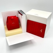 Genuine Omega Red Box Seamaster  Aqua Terra Box Constellation Ladies Outer Box