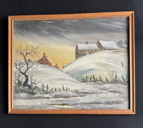 Vintage small original - small, oil