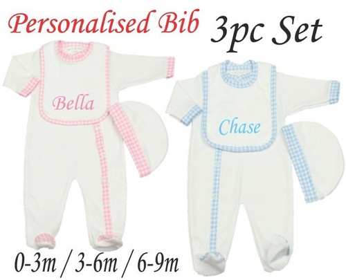 Personalised baby grow - baby,