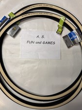 2 X Schwalbe (Old School) 27 X 1 1/4 Road Cruiser White Wall Tyres (28/32-630)