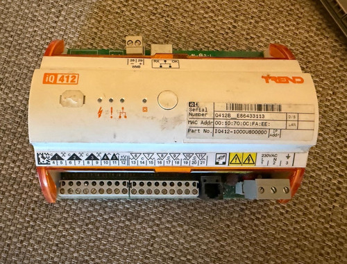 Trend iq412 230v controller - trend,