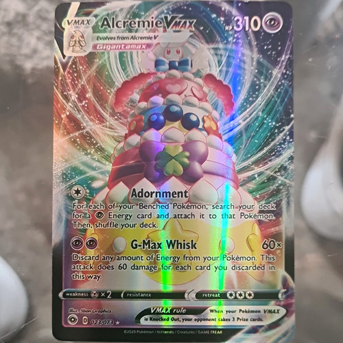 Pokémon tcg alcremie vmax - tcg,