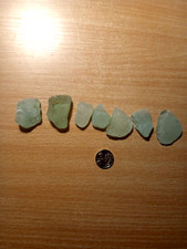 7 Pieces of Blue Seaham Sea