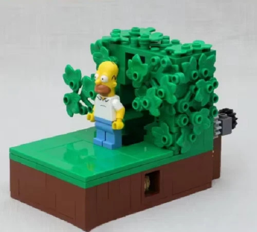 The simpsons homer - homer, backing