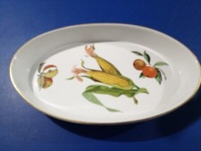 Royal Worcester Evesham Gold Oval Roasting Serving Dish 37 cm x 22.5 cm