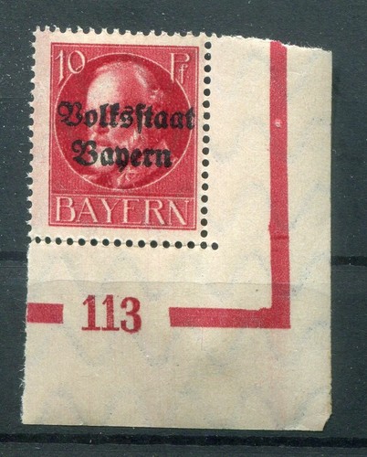 Bavaria plate number 113 - number,