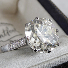 4.11 TCW Old mine Cushion Cut