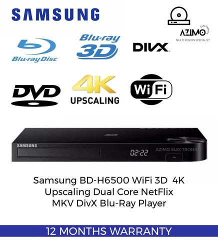 Samsung h6500 wifi 4k - bd-h6500,