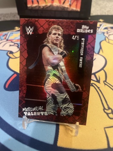 Shawn michaels topps wwe - shawn,