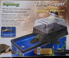 Reptology Turtle Topper Above-Tank Basking Platform Ramp for Aquatic Turtles