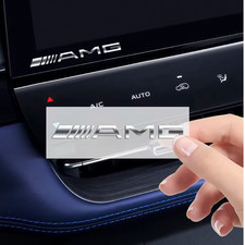 5 pcs for dedicated for AMG Badge Emblems 3D Metal Sticker For Car Decoration