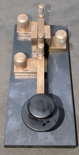Large heavy brass - &, steel