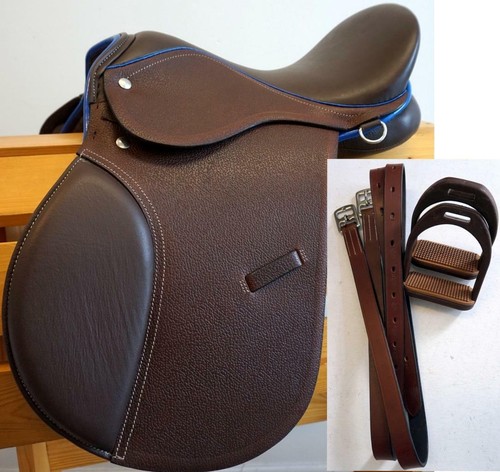 Brown r blue trim - 14,