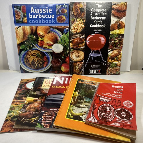 Lot barbecue cookbooks - 7,