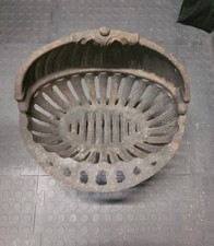 Vintage Cast Iron Fire Basket