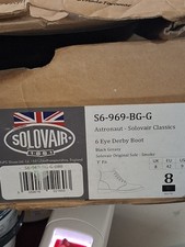 Solovair 8 Eye Derby Boot