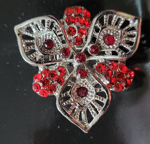 Stock pin magnetic - stock, red