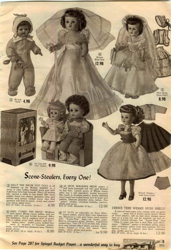 1956 advertisement doll - 1956, pg