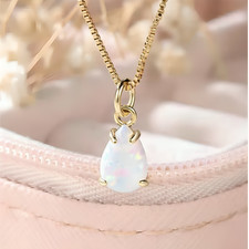 9ct Yellow Gold gf White Fire