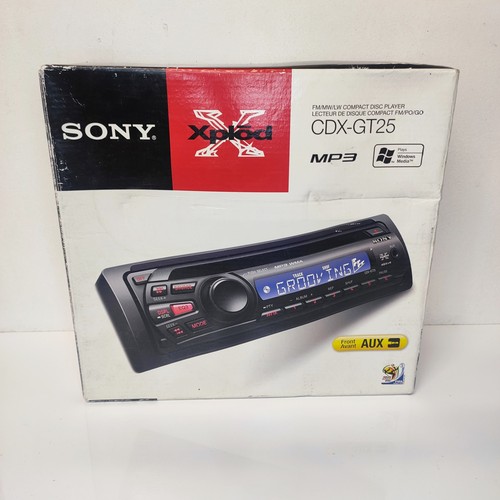 Sony xplod cdx - cdx-gt25, car