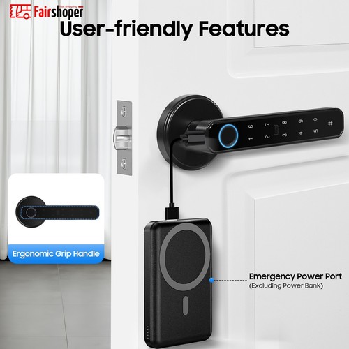 Fingerprint smart door - door, lock