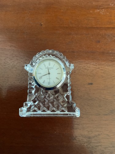Waterford small carriage clock - small,