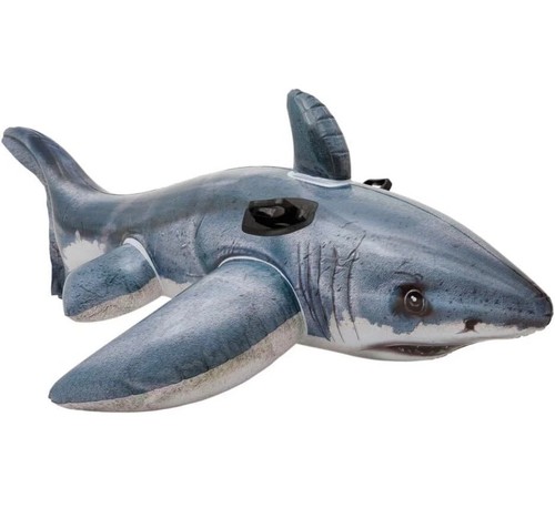 Intex inflatable shark ride - intex,