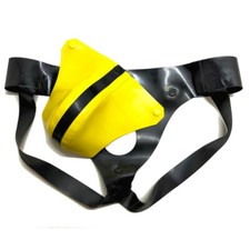 Yellow pouch Rubber Codpiece