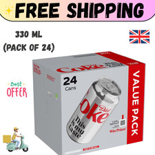 Diet Coke Can Cola, Box 330 ml