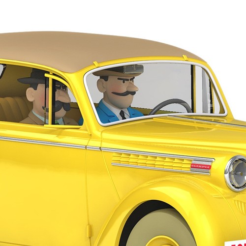 Voiture tintin model - model, car