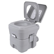 WC Bagno Chimico Toilette Portatile da Campeggio Camper Tenda Nave Barca 20L