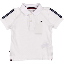 Tommy Hilfiger White Baby Tape Polo