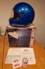 VINTAGE BELL TOUR STAR MOTORCYCLE HELMET. IN IT'S ORIGINAL BOX
