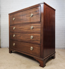 Secretaire Chest of Drawers Georgian Mahogany