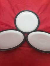 3 X Denby Greenwich Dinner Plates