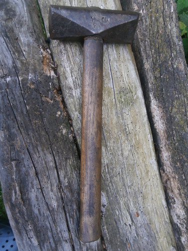 Vintage 3kg blacksmith saw - vintage, 2.3kg