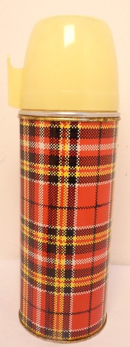Vintage thermos flask - vintage,