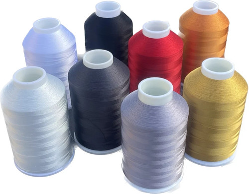 100 rayon embroidery - 100%, sewing
