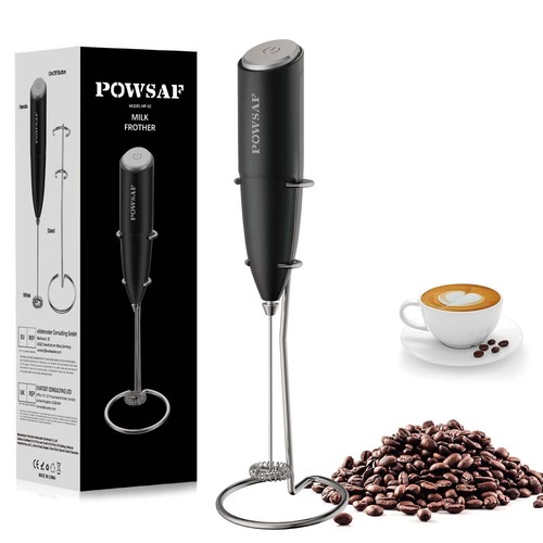 Milk frother handheld for - milk,