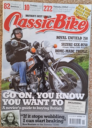 Classic bike magazine 2006 - bike,